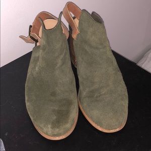 Torrid Olive Green Booties